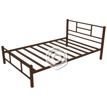 Кровать КАДИС 1980х1260х800 (коричневая) ложе 1900х1200