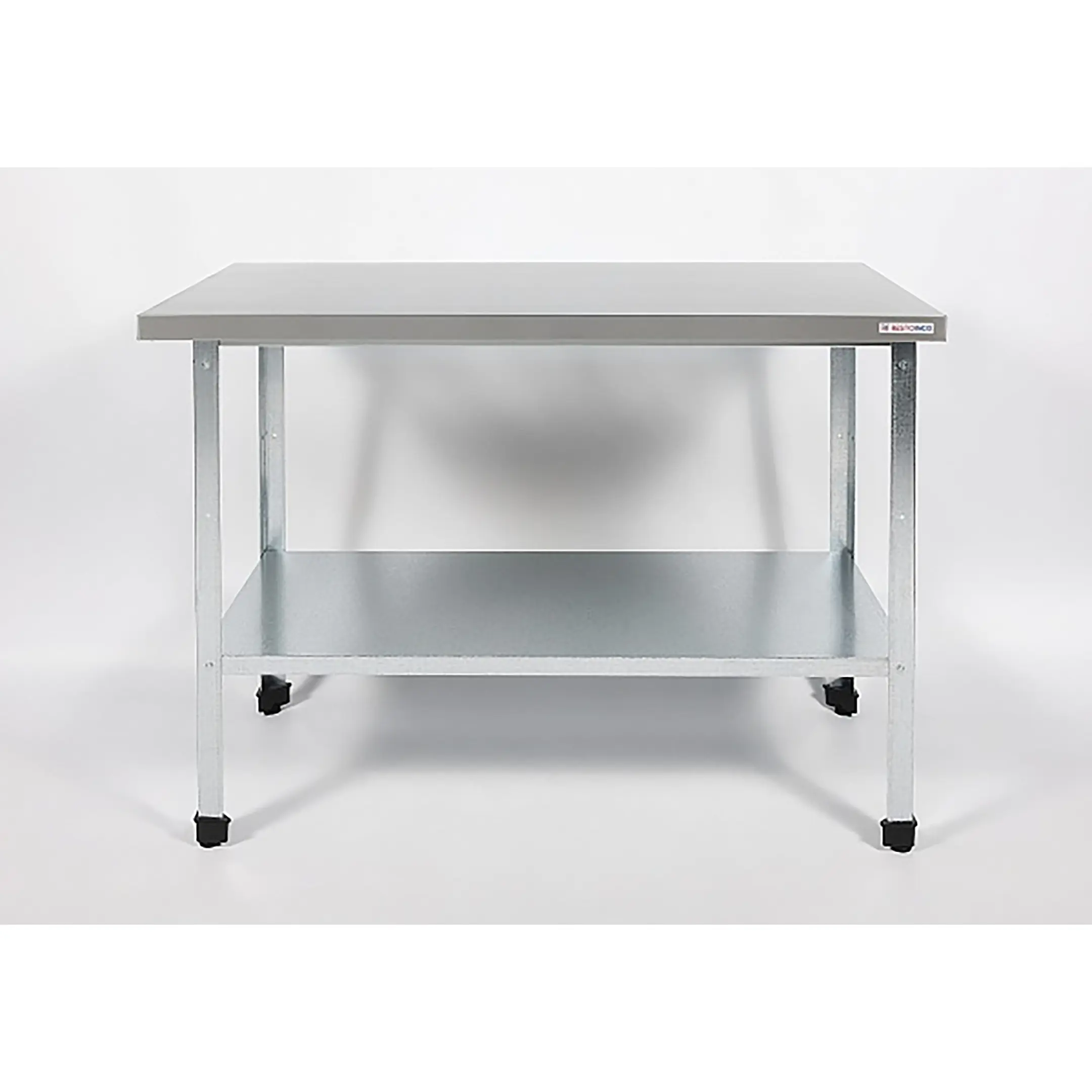 Стол производственный без борта со сплошной полкой СП-6/7-П-ЭК