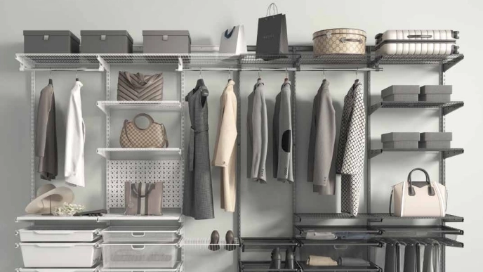 Множество вариантов: 79 готовых комплектов гардеробных систем или соберите свой собственный!