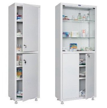 Шкафы медицинские металлические